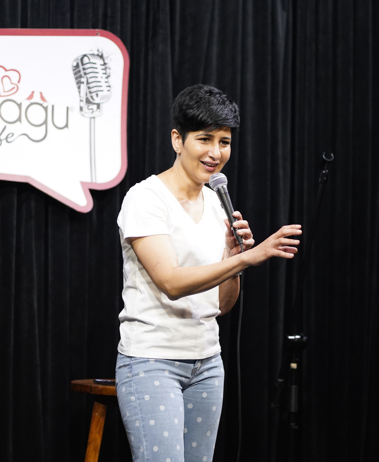 Neeti Palta, stand-up comedian for corporate events