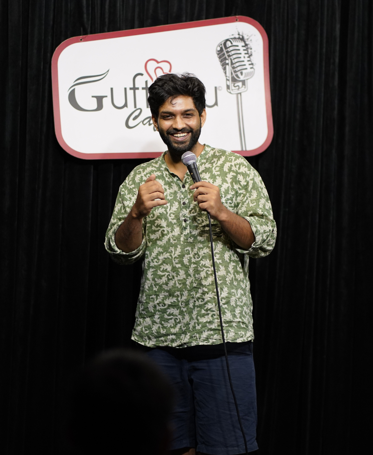 Onkar, stand-up comedian for corporate events